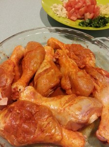 All marinated and waiting for action